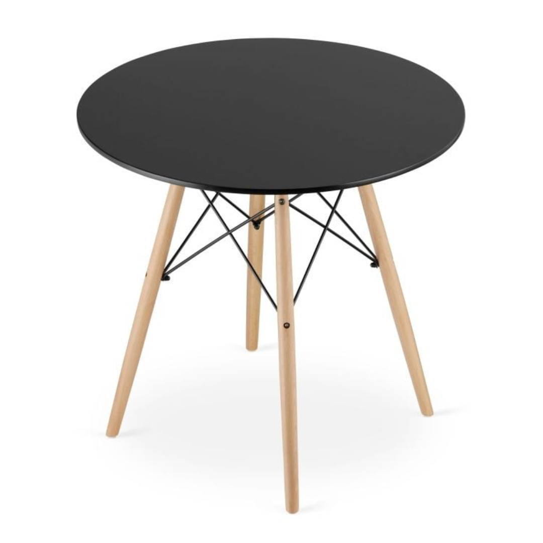 Stol Torino – Okrugli 80 cm (Bijela ili Crna)
