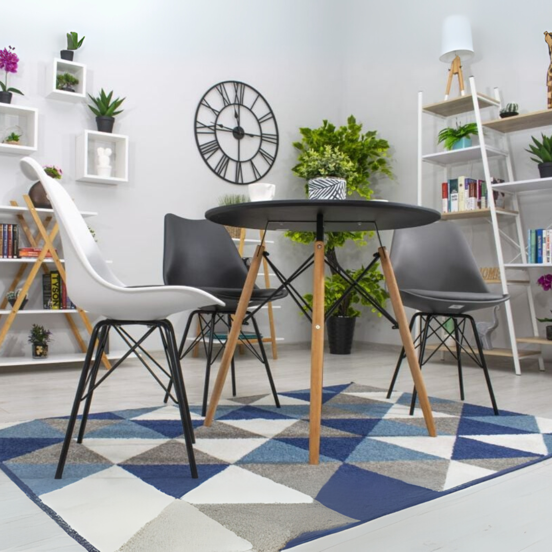 Stol Torino – Okrugli 80 cm (Bijela ili Crna)
