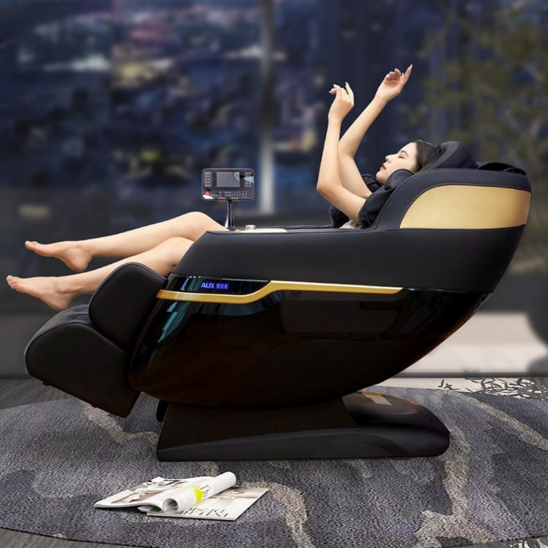 Luksuzna Zero Gravity Masažna Fotelja – 8D
