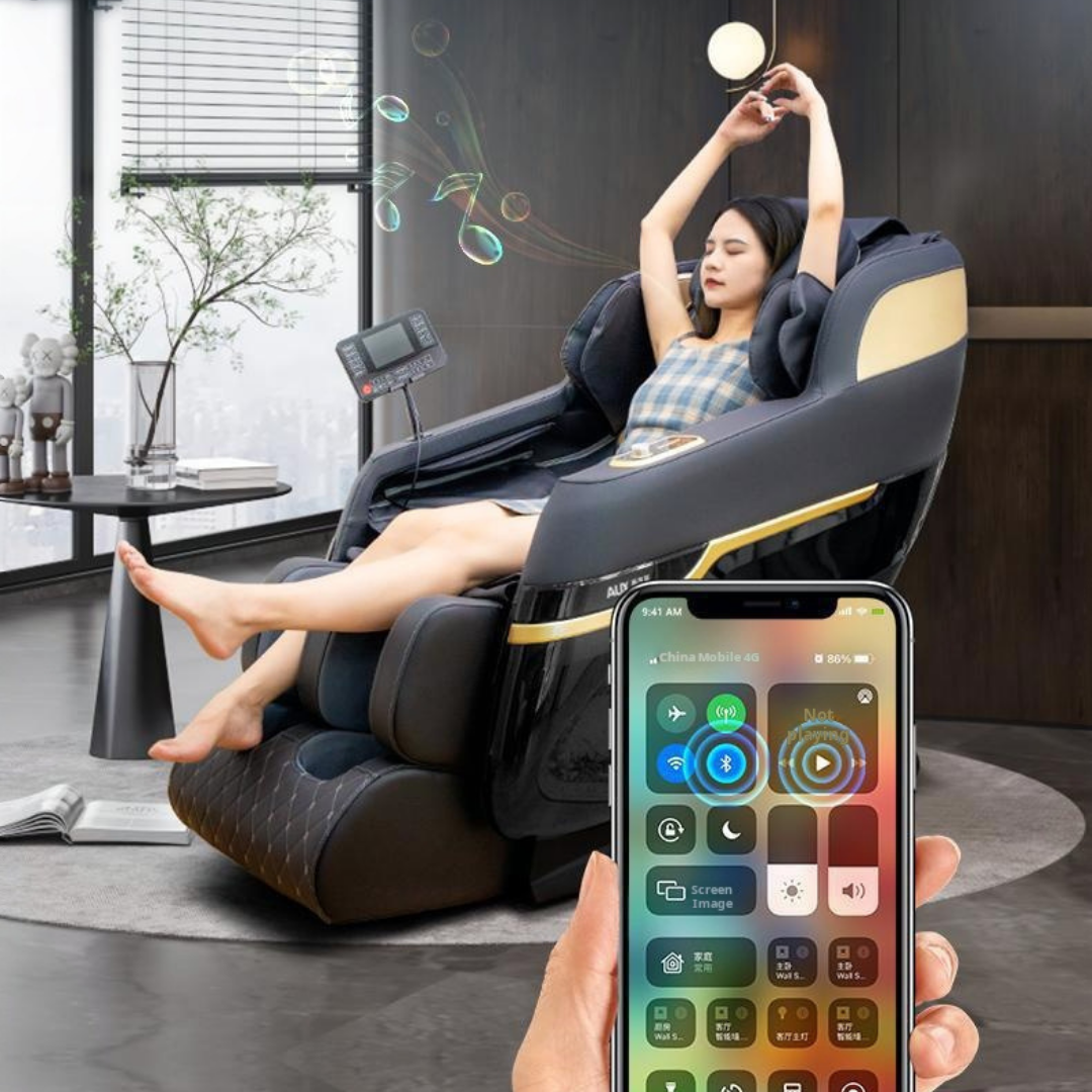 Luksuzna Zero Gravity Masažna Fotelja – 8D