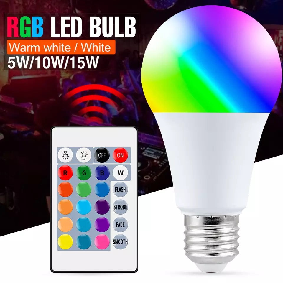 RGB i BIJELA ŽARULJA SA DALJINSKIM
