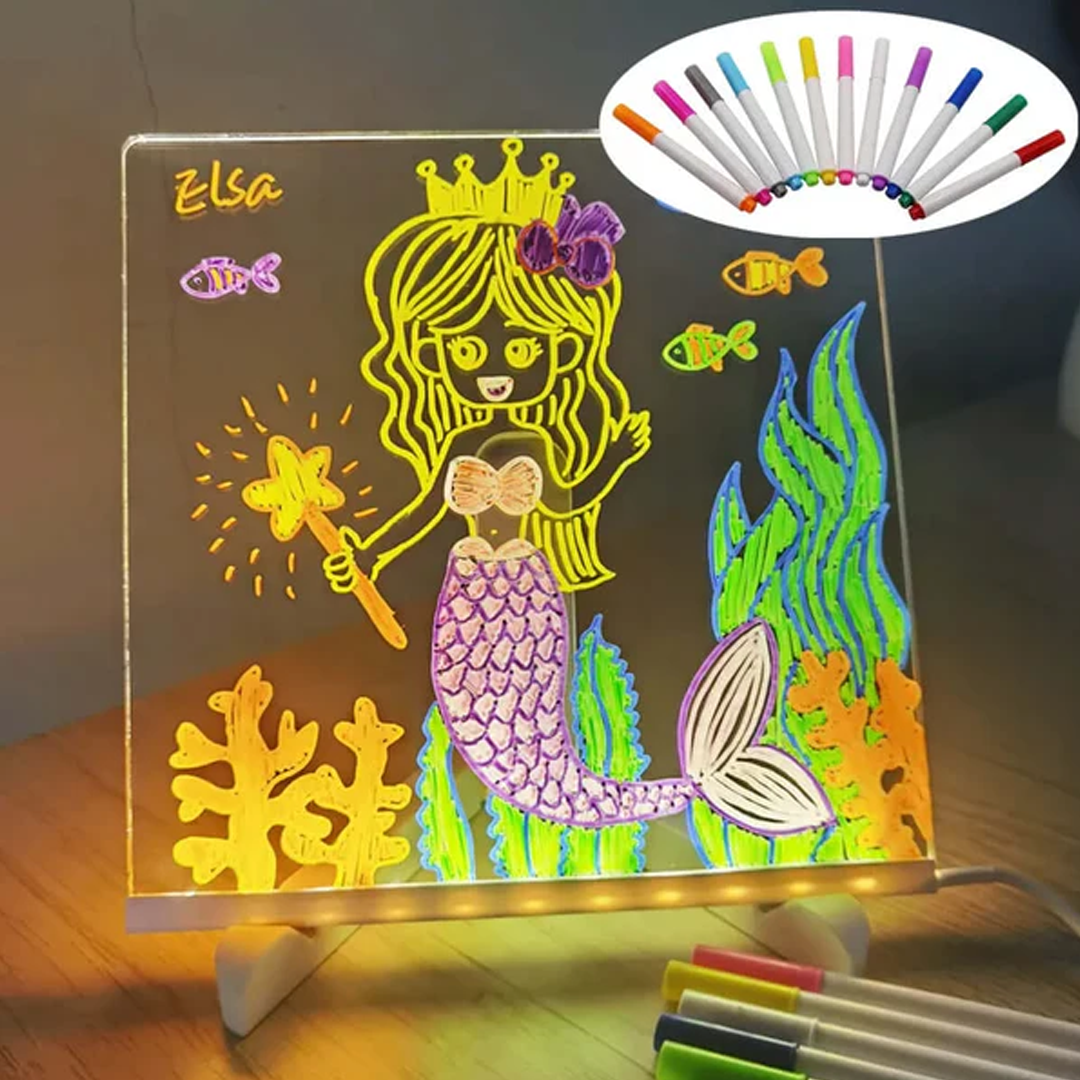 LED Ploča za Bilješke u Boji