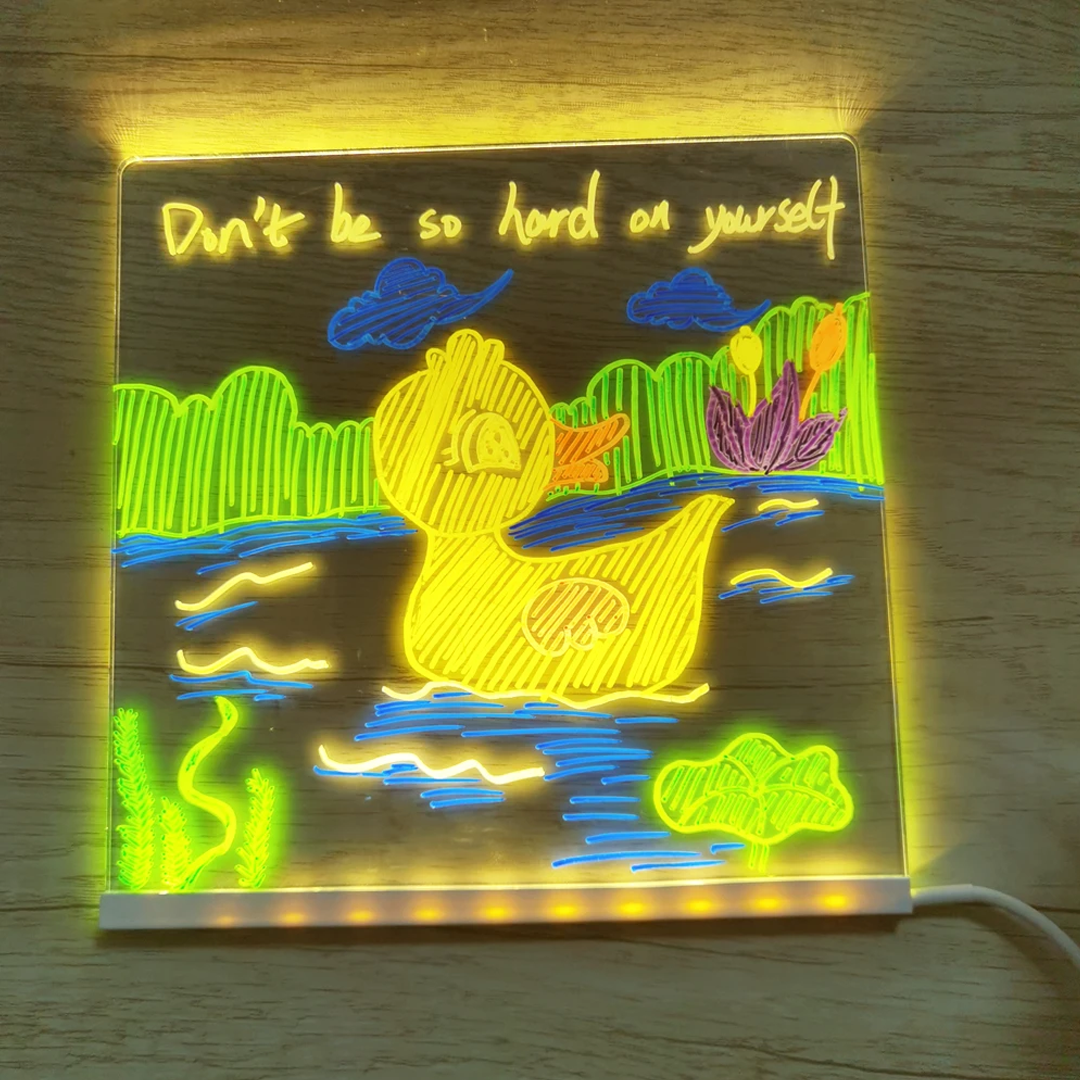 LED Ploča za Bilješke u Boji