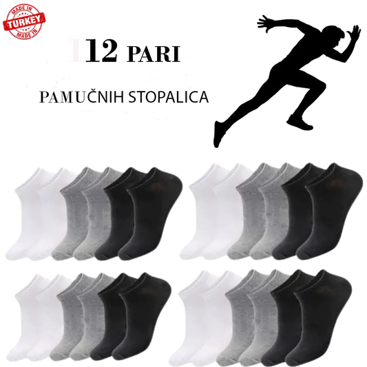 Čarape stopalice 12 pari