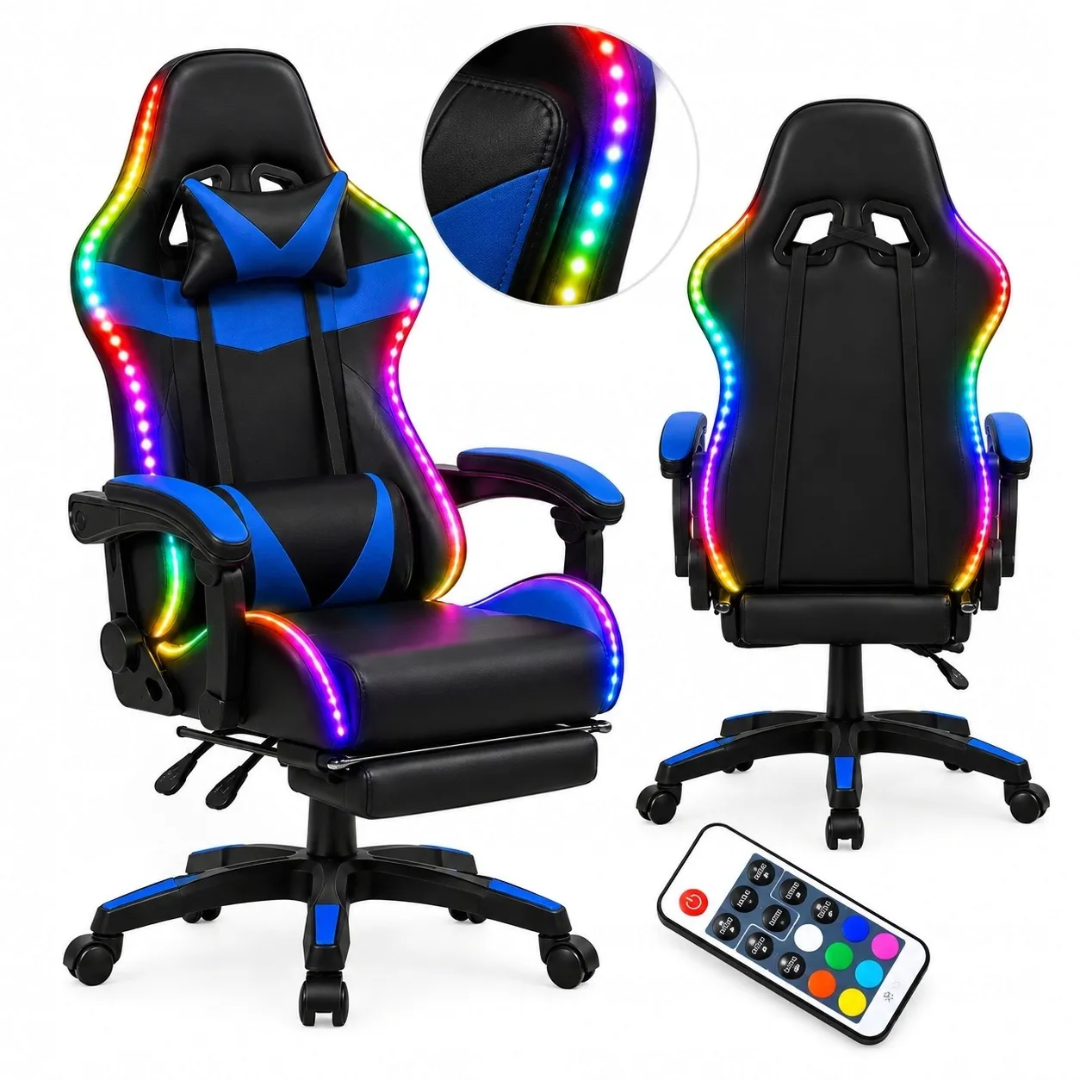 Gaming stolica s LED RGB osvjetljenjem