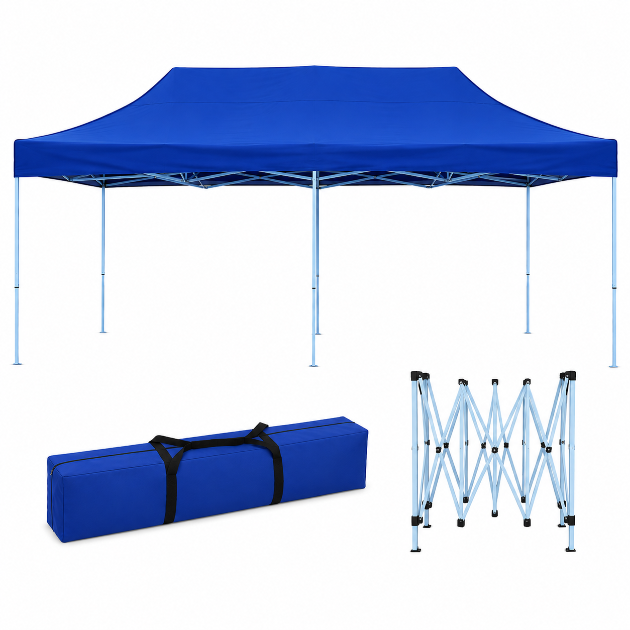 Montažni paviljon/šator – 3 × 6 m