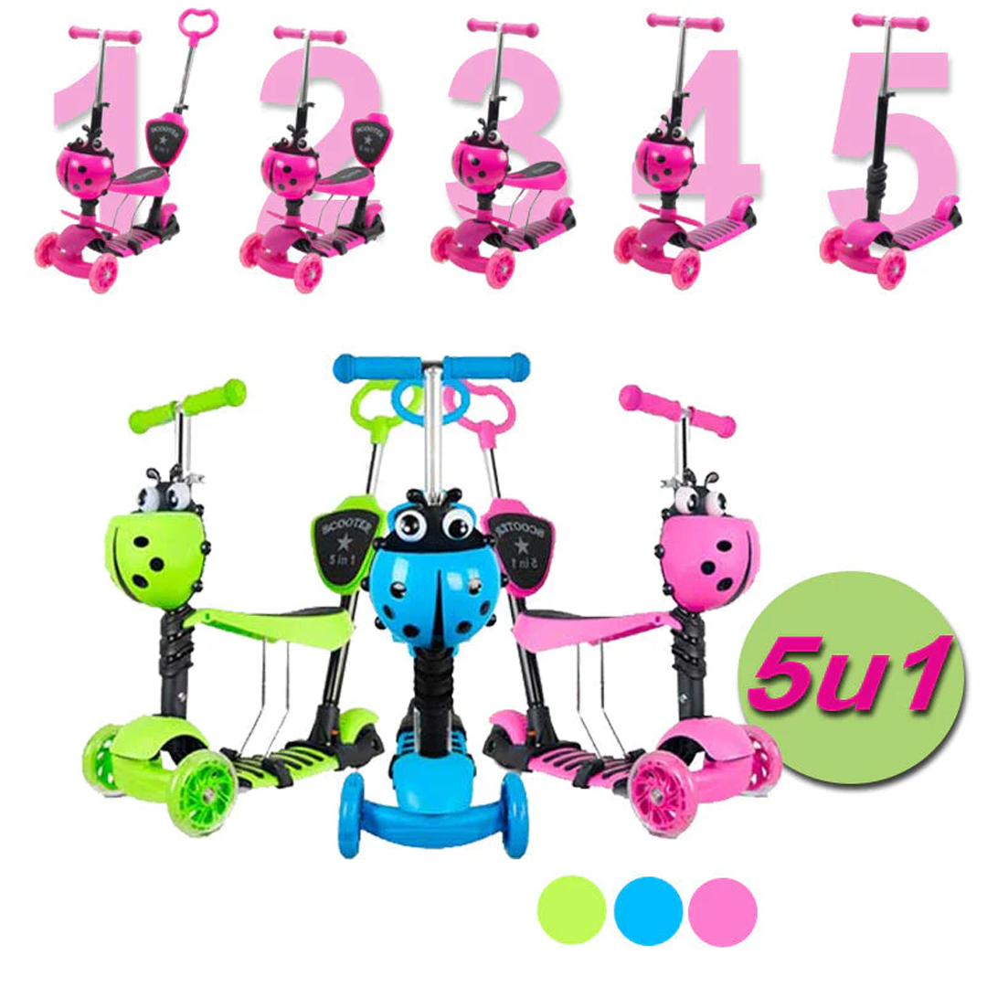 Bubamara 5u1 dječji romobil