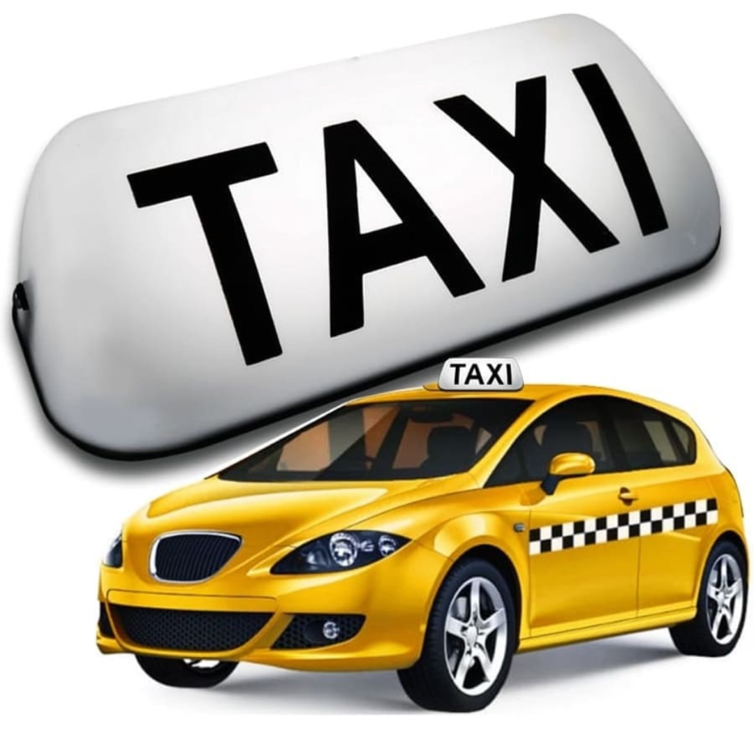 Krovna TAXI LED tabla s magnetom i priključkom za upaljač