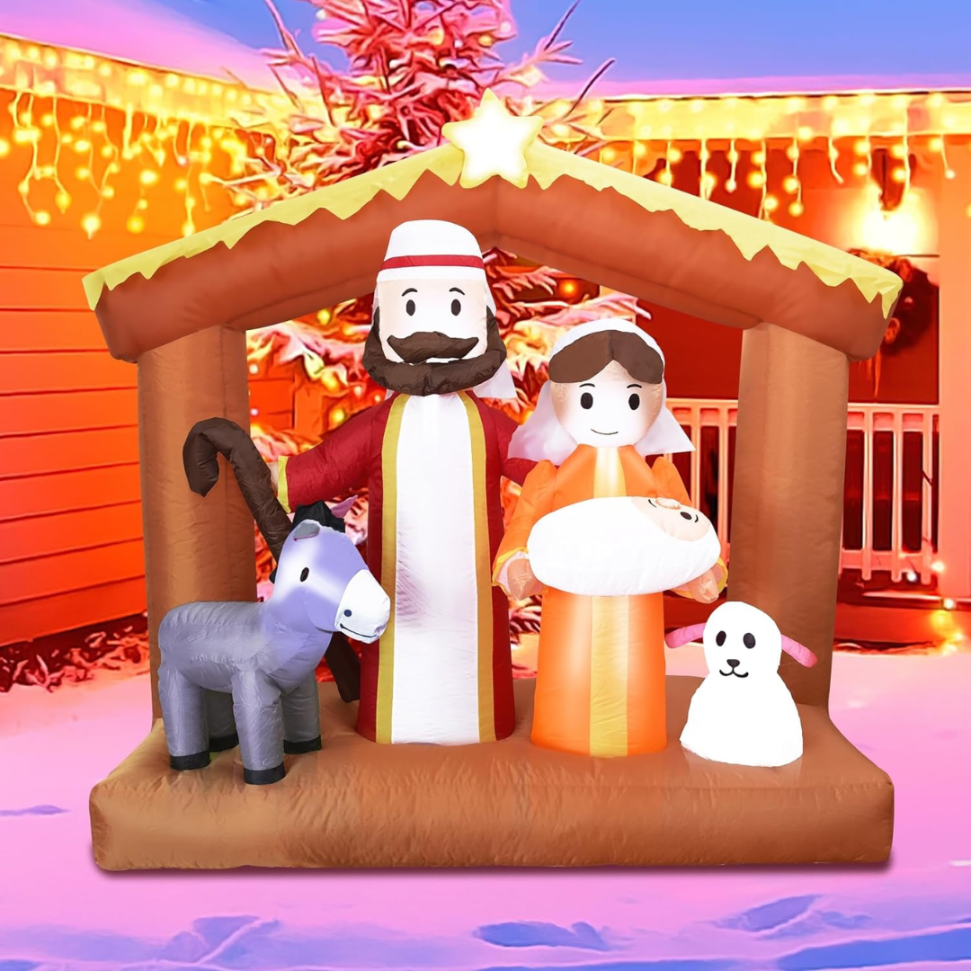 Jaslice s LED rasvjetom na napuhavanje 1,8m