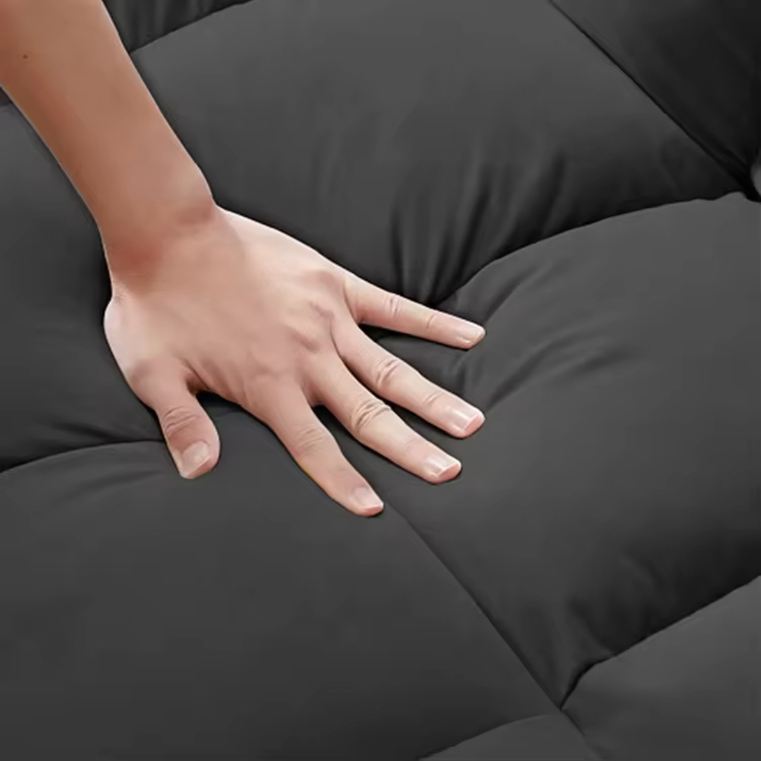 Sofa na razvlačenje s ležajem i prostorom za odlaganje