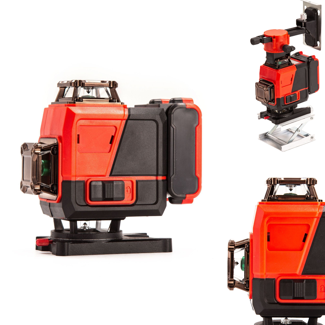 Laserski nivelir 4 × 360° – 16 linija – crveni